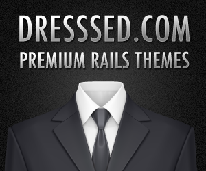 Dresssed.com aims for Premium rails themes